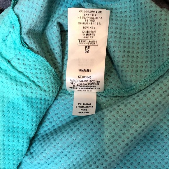 Patagonia blueberry adze jacket (XS) - Picture 5 of 5